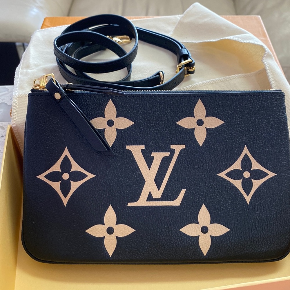 Louis Vuitton Double Zip Pochette bag
